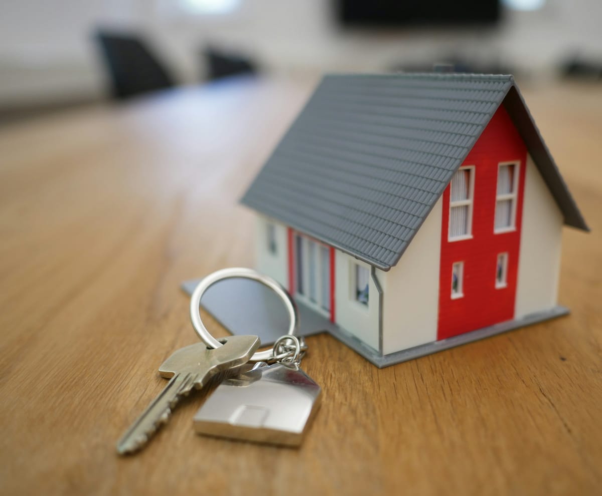 A real estate professional reviewing transaction documents
